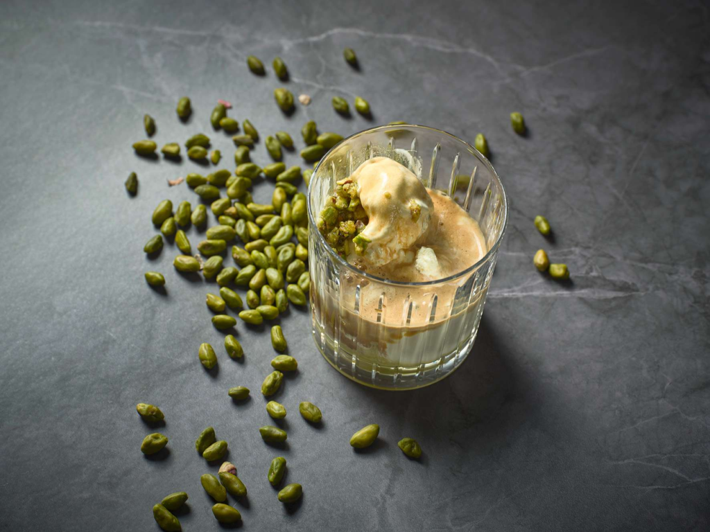 Espresso affogato pistachio cream — Importaco Nuts